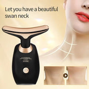 Color LED Face Lifter Neck Beauty Neck Face Lifting Massager Skin Tighten Device Photon Anti Wrinkle Double Chin