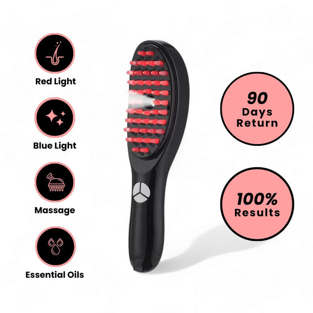 LUXLIZ™-#1 Viral LED Light Therapy Hair Brush